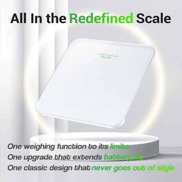Bathroom Scale for Body Weight, Highly Accurate Digital Weighing Machine - Picture 3 of 9